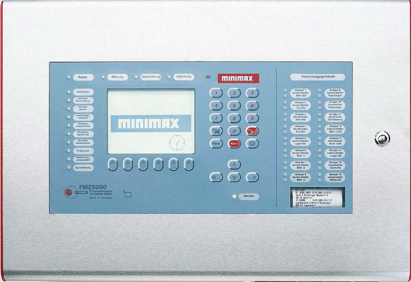 Bảng điều khiển hệ thống chữa cháy FMZ 5000 | Minimax Việt Nam