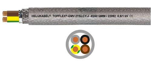 TOPFLEX CABLE | TOPFLEX-EMV-2YSLCY-J | TOPFLEX HELUKABEL
