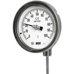 Đồng hồ đo nhiệt độ Wise T190 - Nhiế kế Inox - Đại lý Wise tịa Việt nam