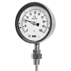 Đồng hồ đo nhiệt độ có dầu Wise T229 - Nhiệt kế Wise - Đại lý Wise Control
